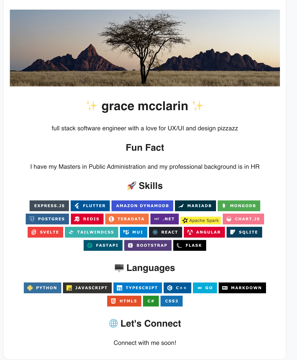 Github Special README generator